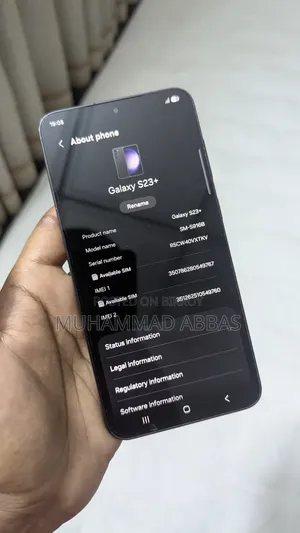 Samsung Galaxy S23 Plus 256 GB Black