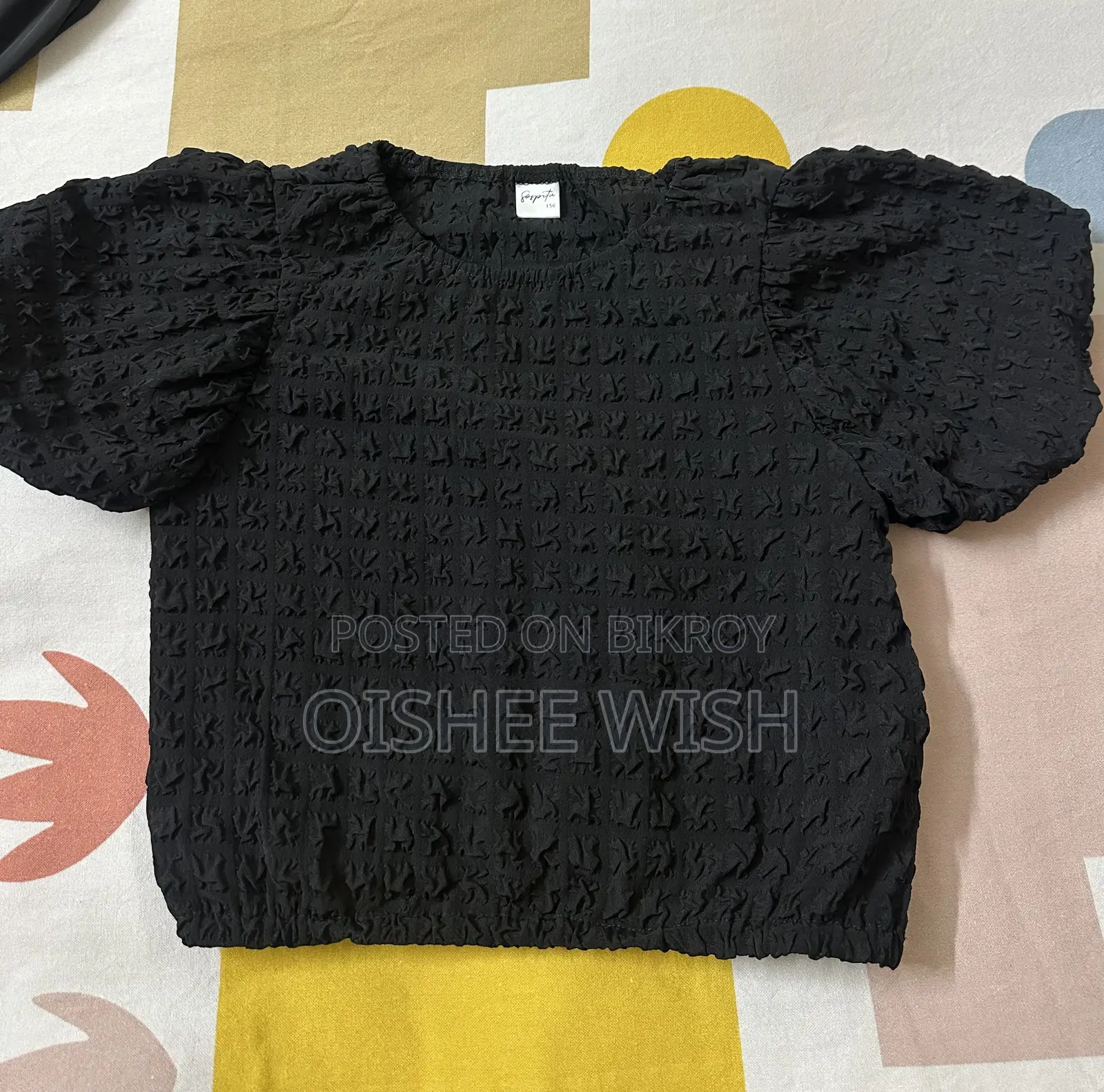 Black Crop Top