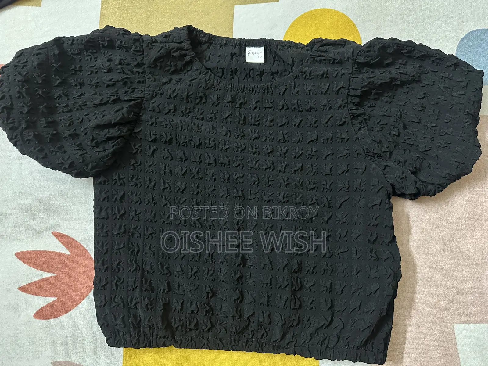 Black Crop Top