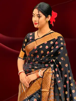 Trendy Indian Soft Silk Katan Saree