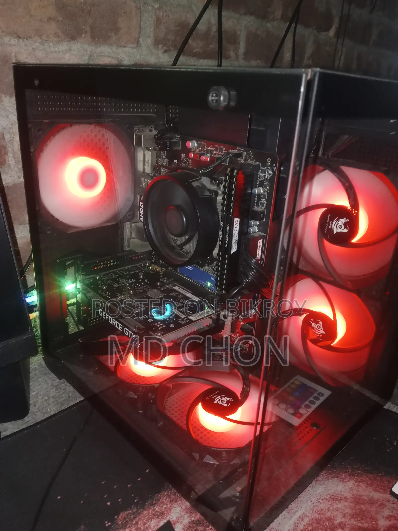 New Desktop Computer MSI 16GB AMD Ryzen 5 SSD 256GB