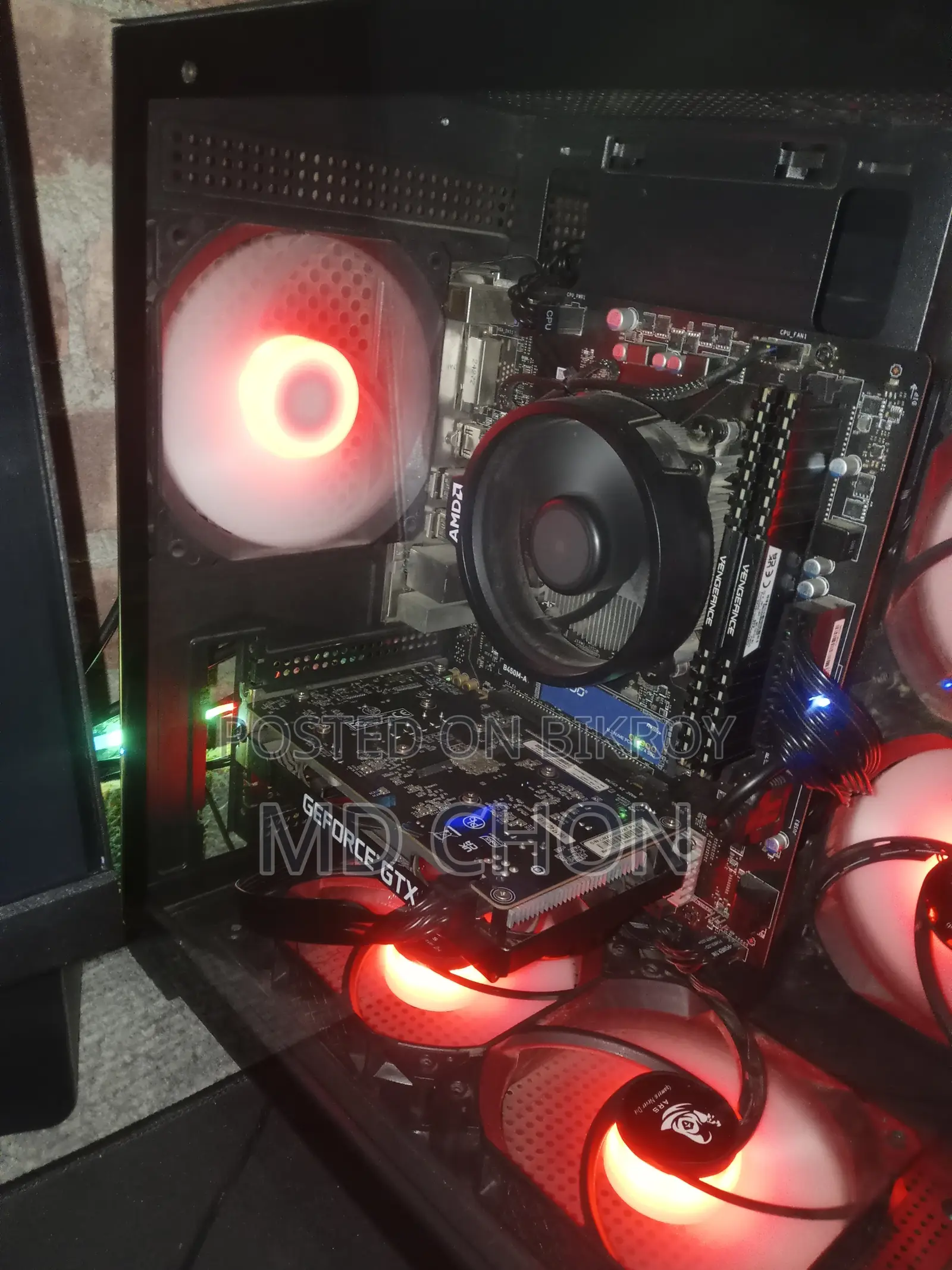 New Desktop Computer MSI 16GB AMD Ryzen 5 SSD 256GB