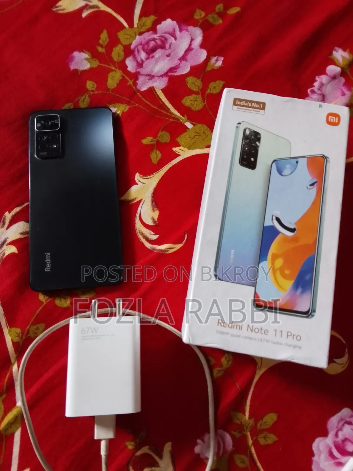 Xiaomi Redmi Note 11 Pro 128 GB Black