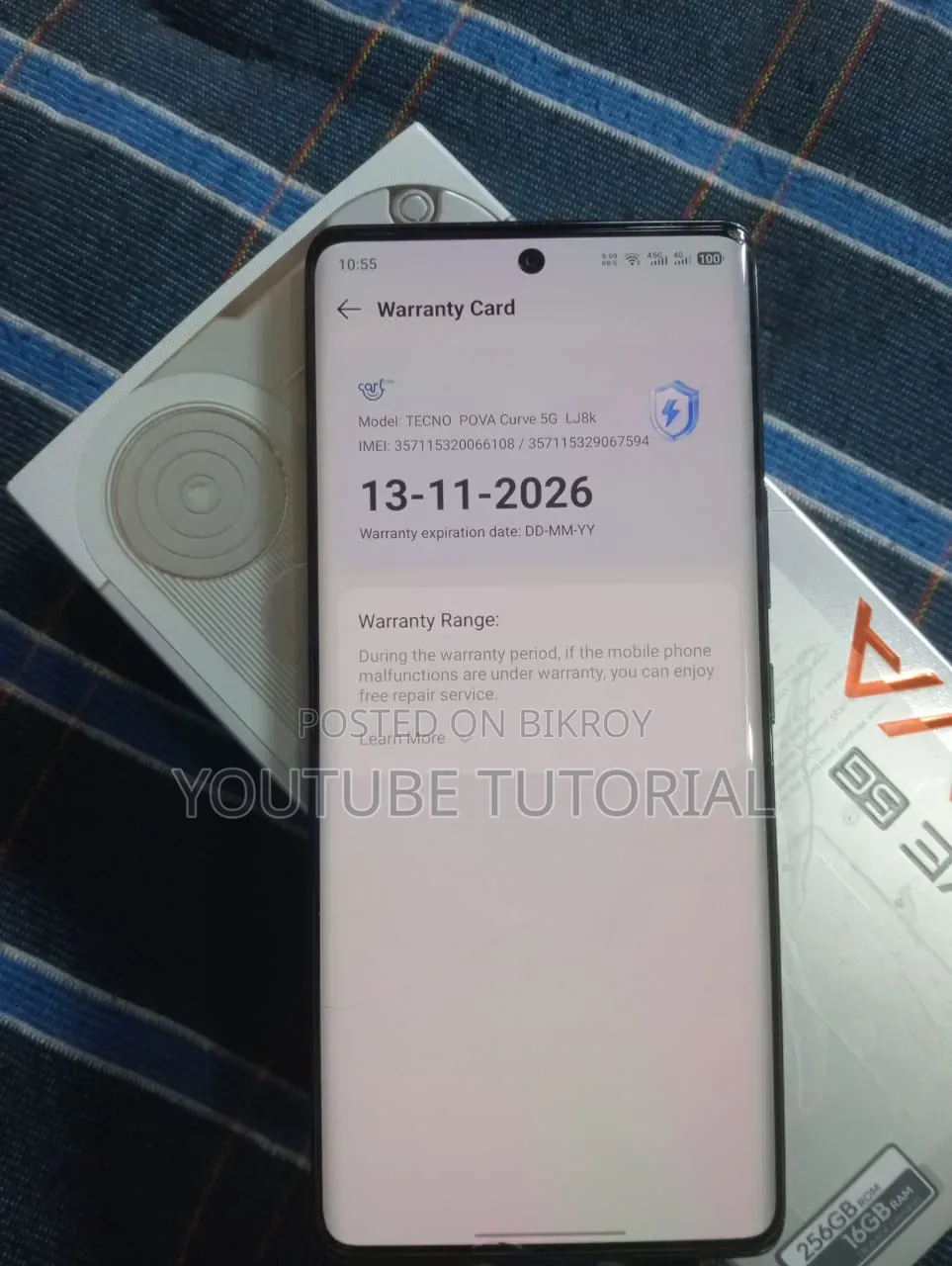 Tecno Pova Curve 256 GB Black