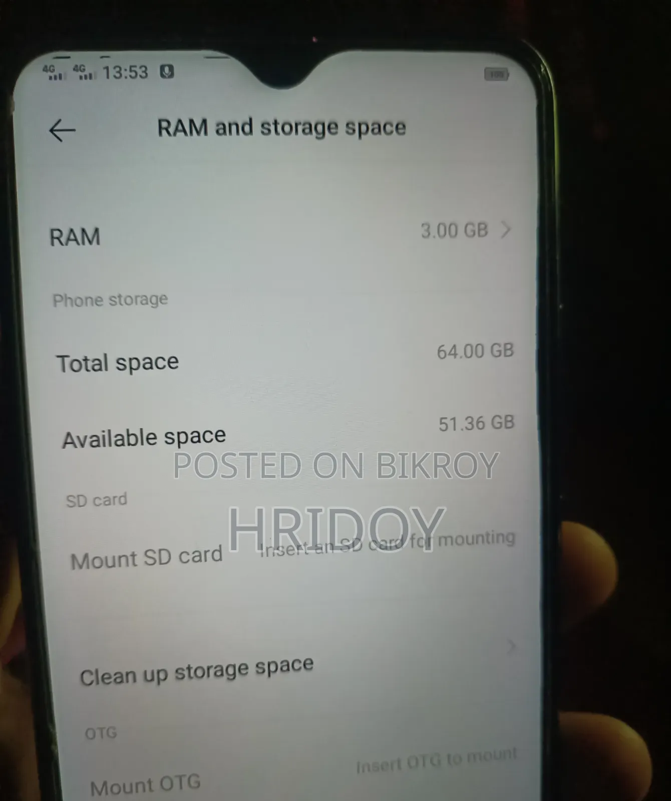 Vivo Y12 64 GB Blue