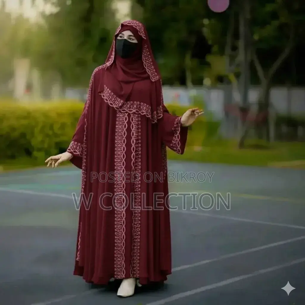 Shahzadi Premium Stone Burqa Set