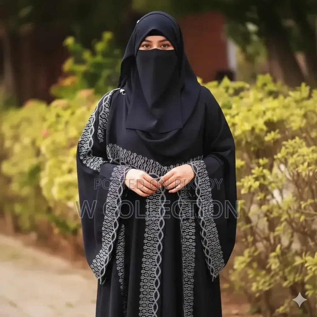 Shahzadi Premium Stone Burqa Set