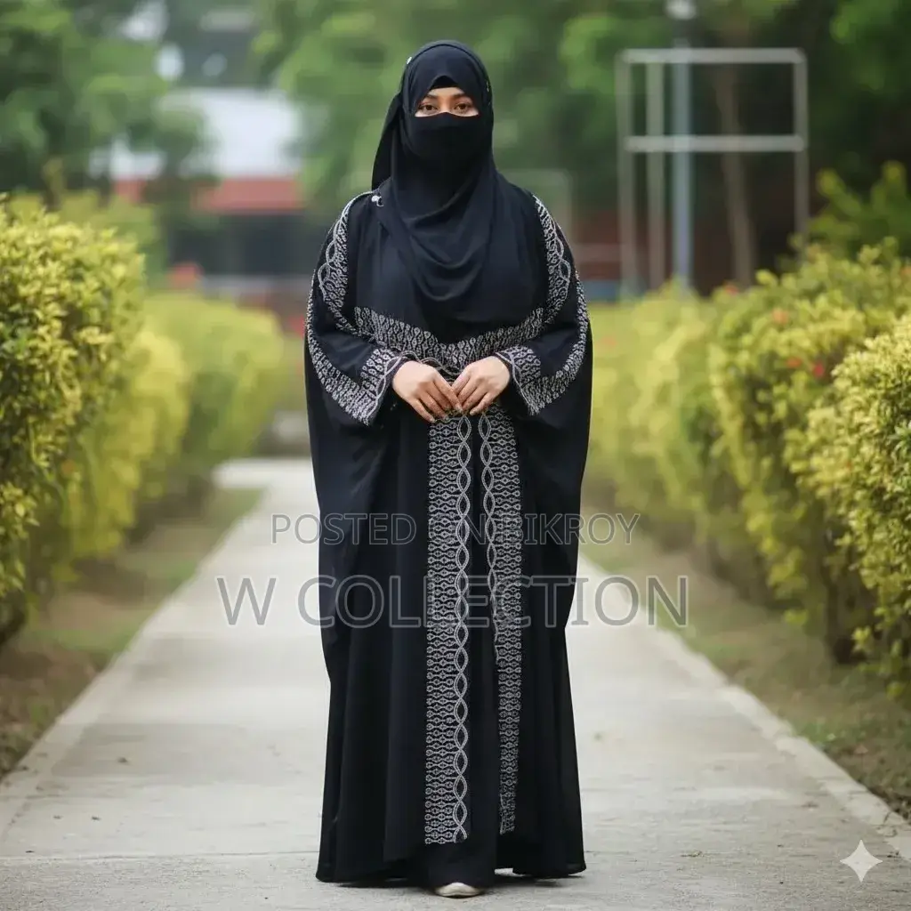 Shahzadi Premium Stone Burqa Set