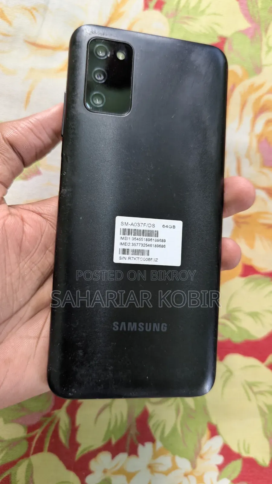 Samsung Galaxy A03 64 GB Black