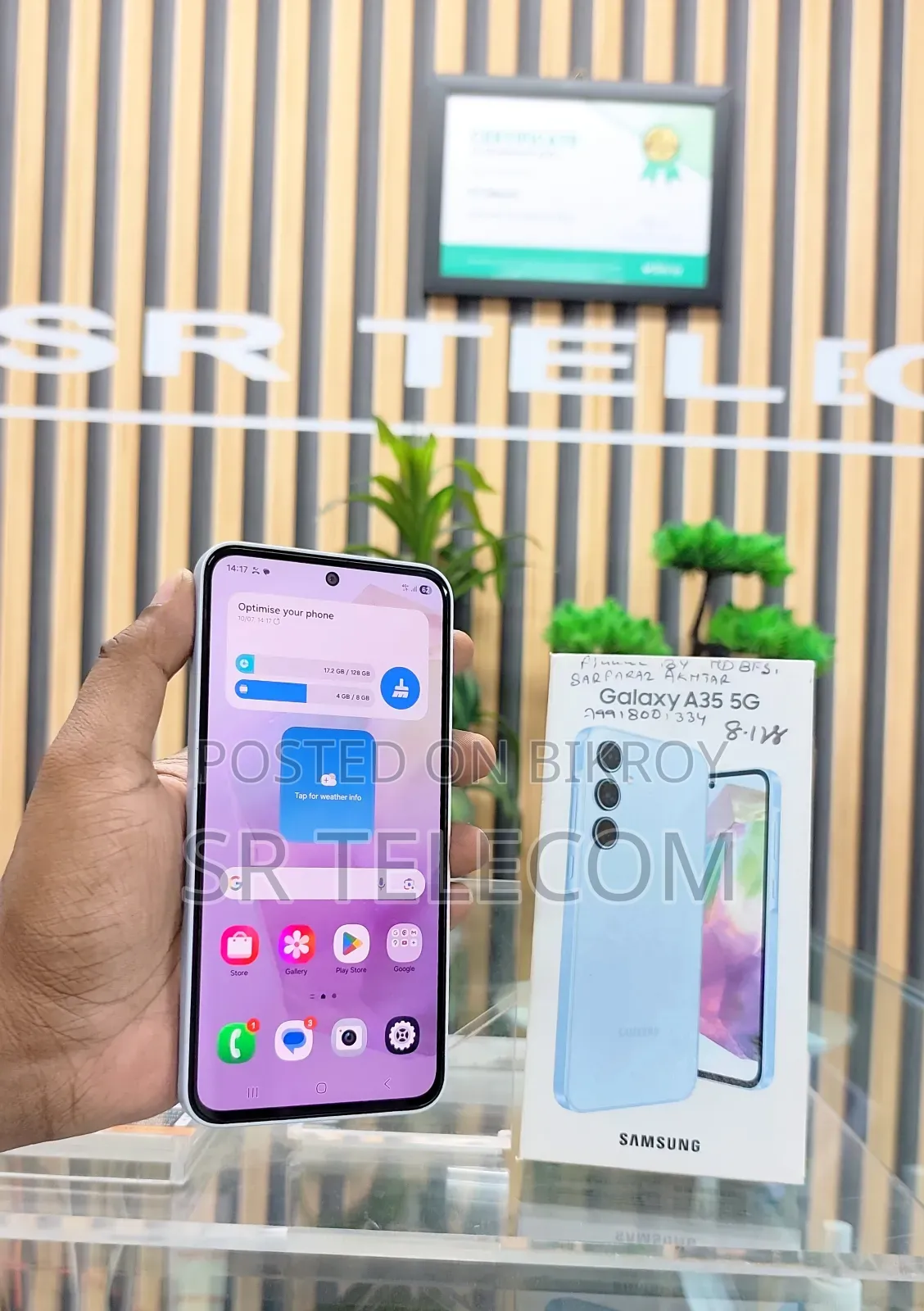 Samsung Galaxy A35 128 GB Blue