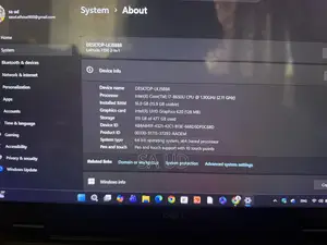 Laptop Dell Latitude 7390 2-in-1 16GB Intel Core I7 HDD 500GB