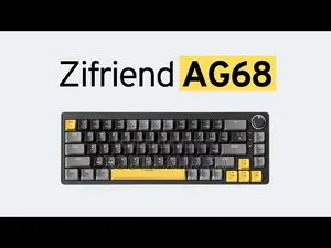 Zifriend Ag68 Hot-swappable Mechanical Keyboard (Brand New)
