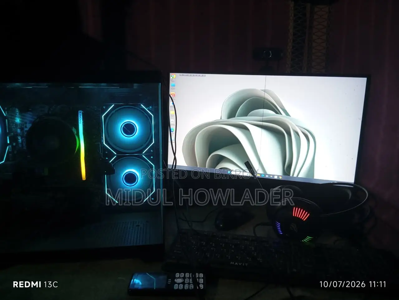 New Desktop Computer MSI Model 8GB AMD Ryzen 5 SSD 500GB