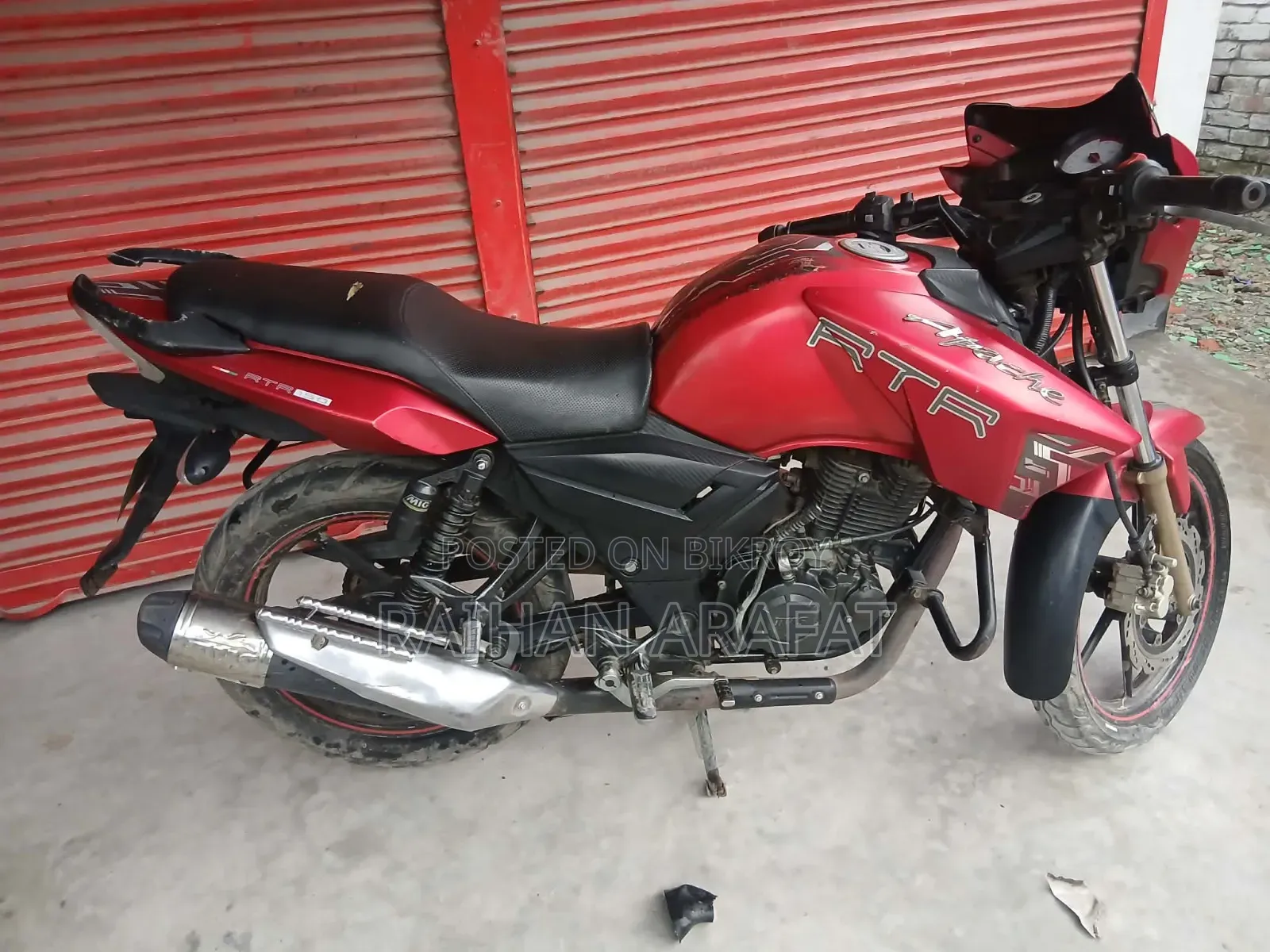 TVS Apache RTR 160 2V 2018 Red