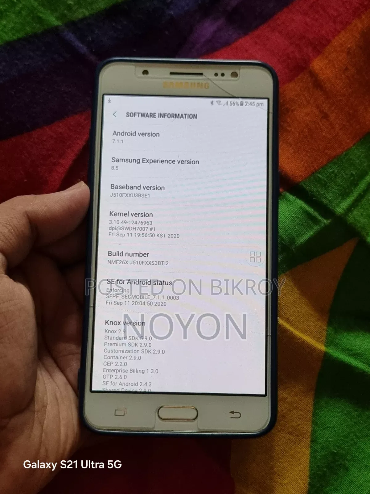 Samsung Galaxy J5 16 GB White
