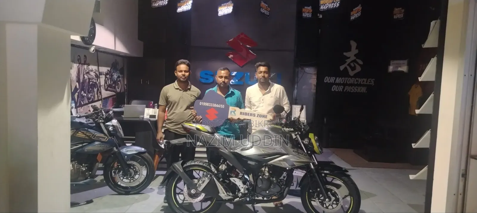 Suzuki Gixxer Fi ABS 2026 Gray