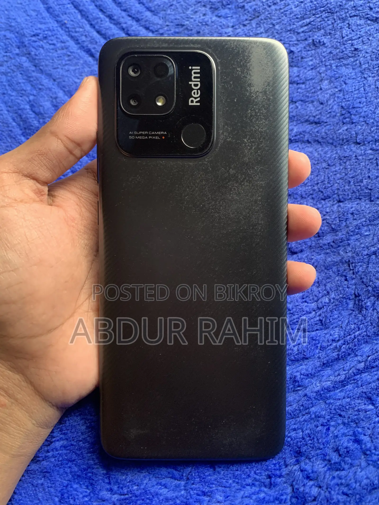 শাওমি রেডমি ১০সি ৬৪ জিবি ব্ল্যাক