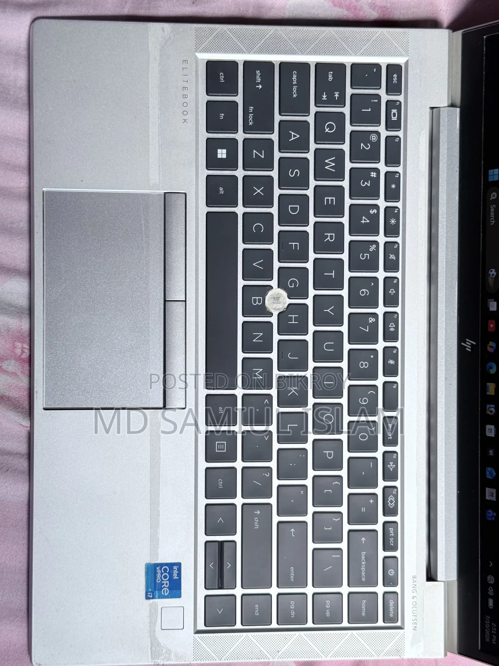 New Laptop HP EliteBook 840 G8 16GB Intel Core I7 eMMC 512GB