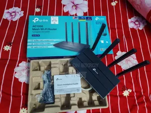 Tp-Link Archer C6 (Us) V4 Ac1200 Gigabit Router [Almost New Condition]