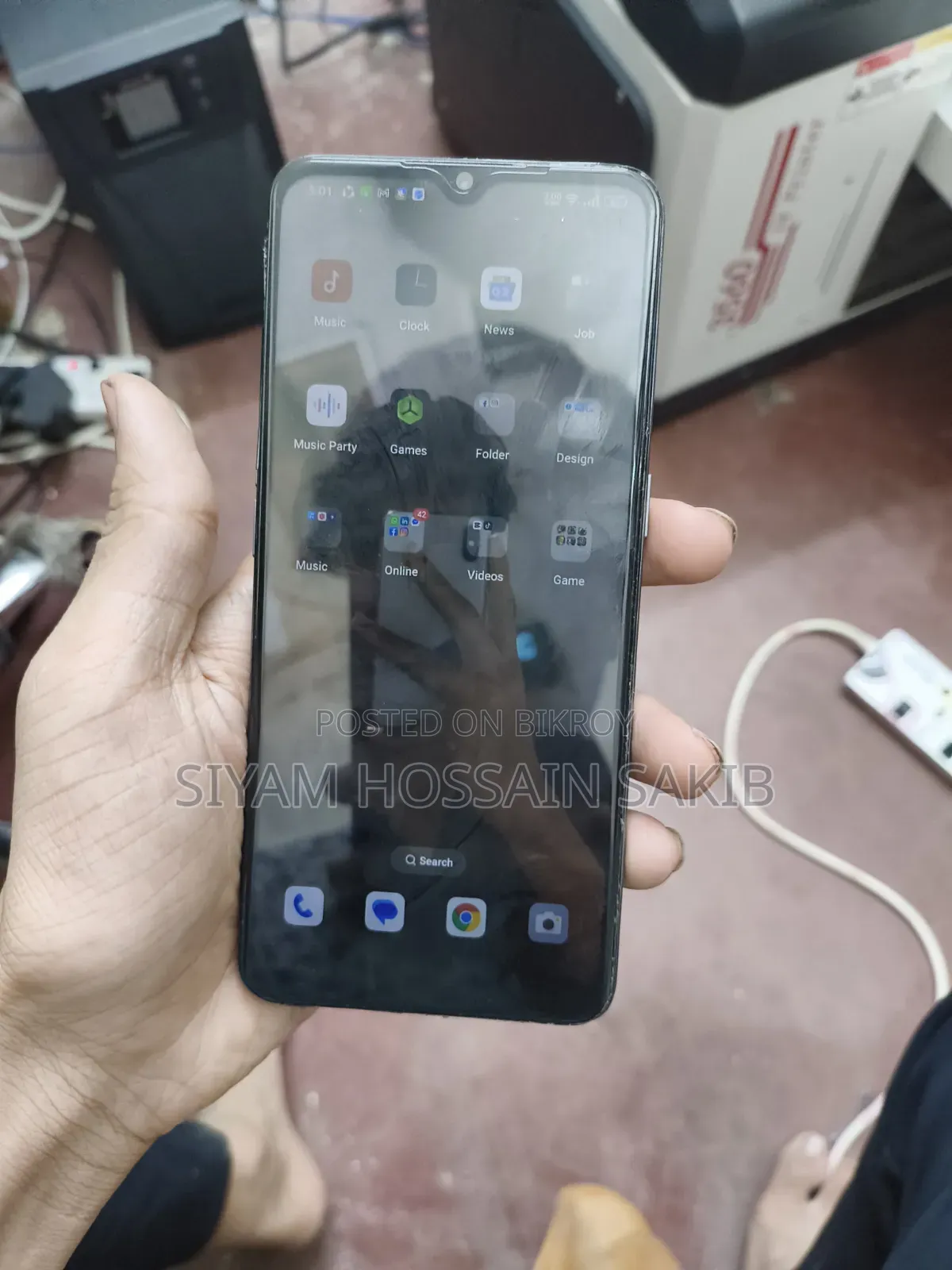 Oppo F17 128 GB Blue