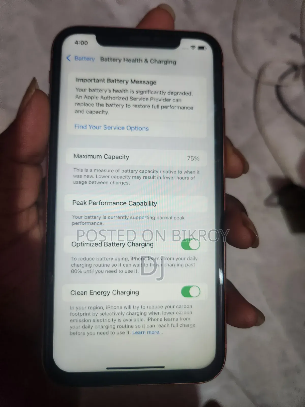 Apple iPhone XR 128 GB Orange