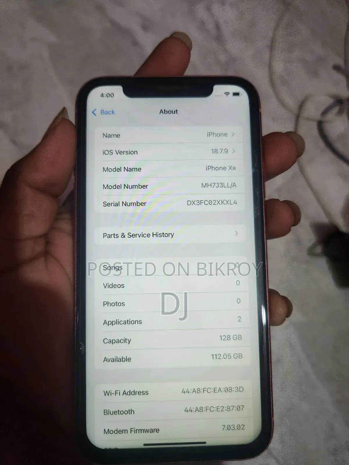 Apple iPhone XR 128 GB Orange