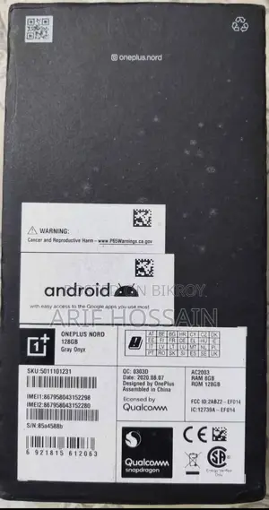 OnePlus Nord 128 GB Gray