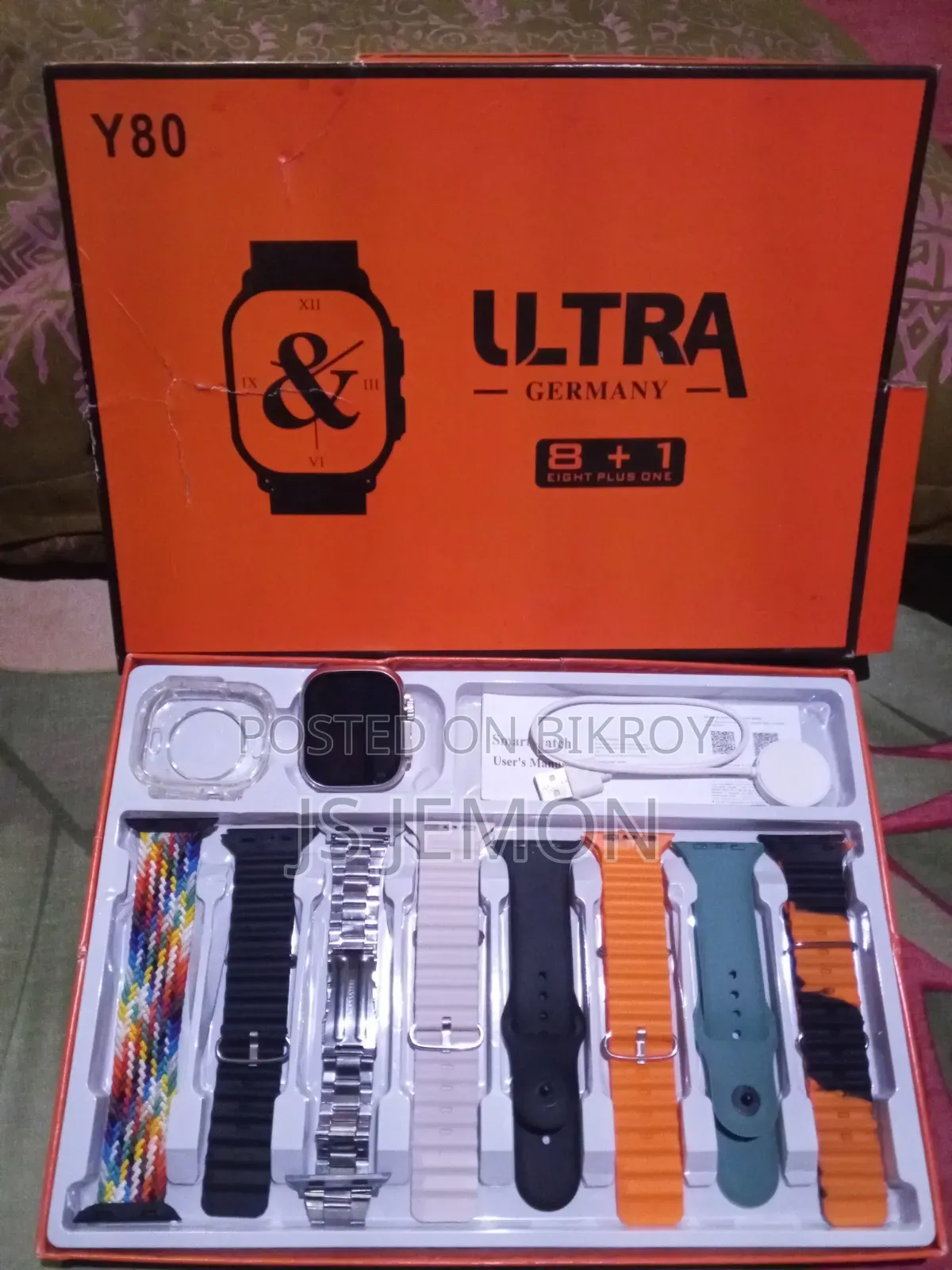 Y 80 Ultra.Germany 8+1 Smart Watch