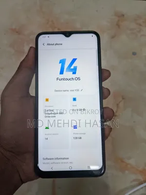 Vivo Y35 5G 128 GB Gray