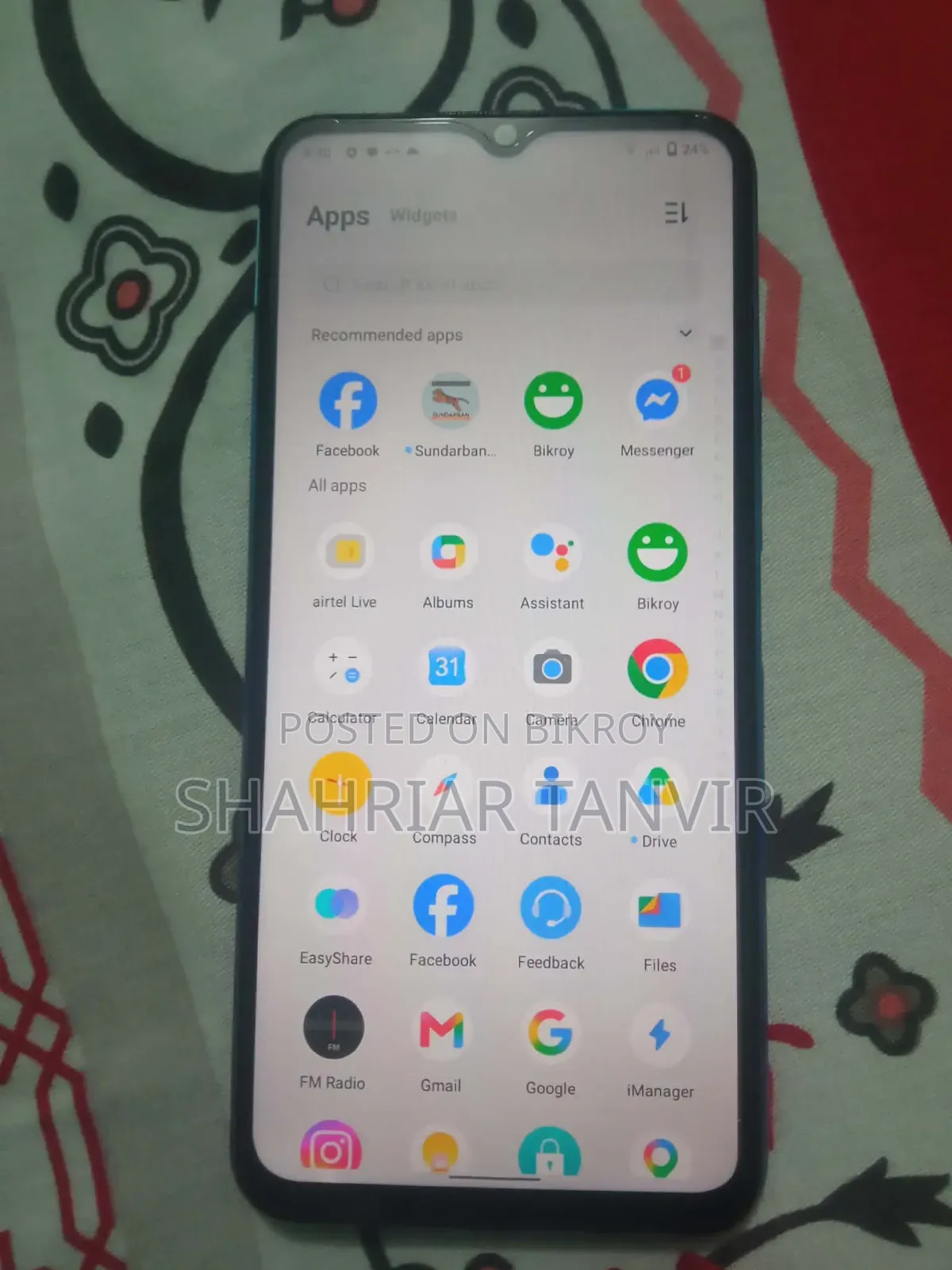 Vivo Y20 64 GB Blue