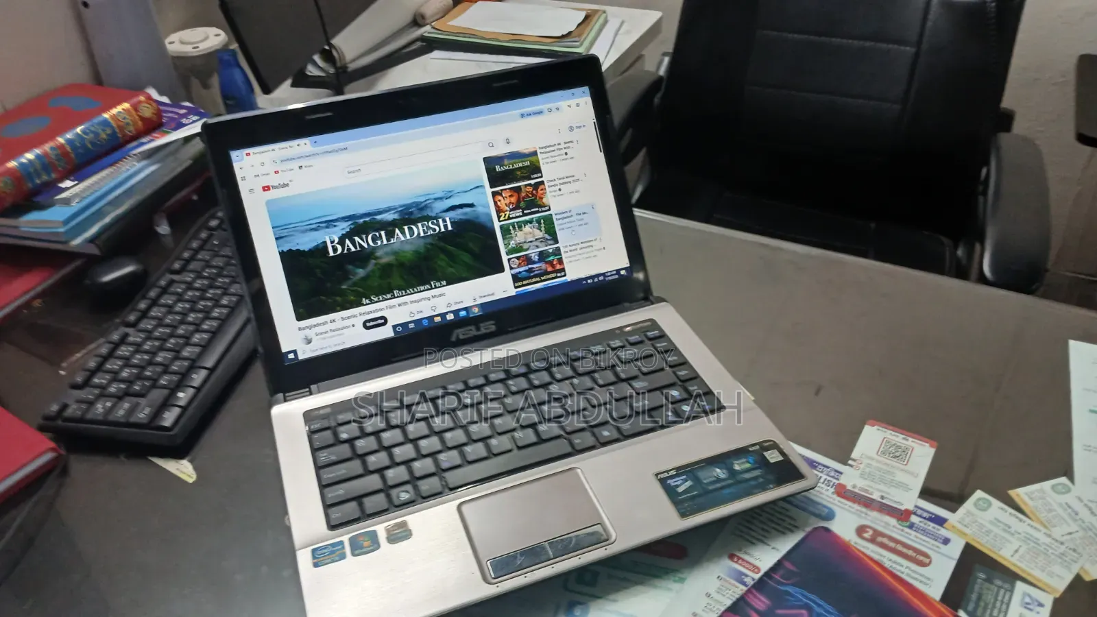 Laptop Asus K43E 8GB Intel Core I5 HDD 500GB