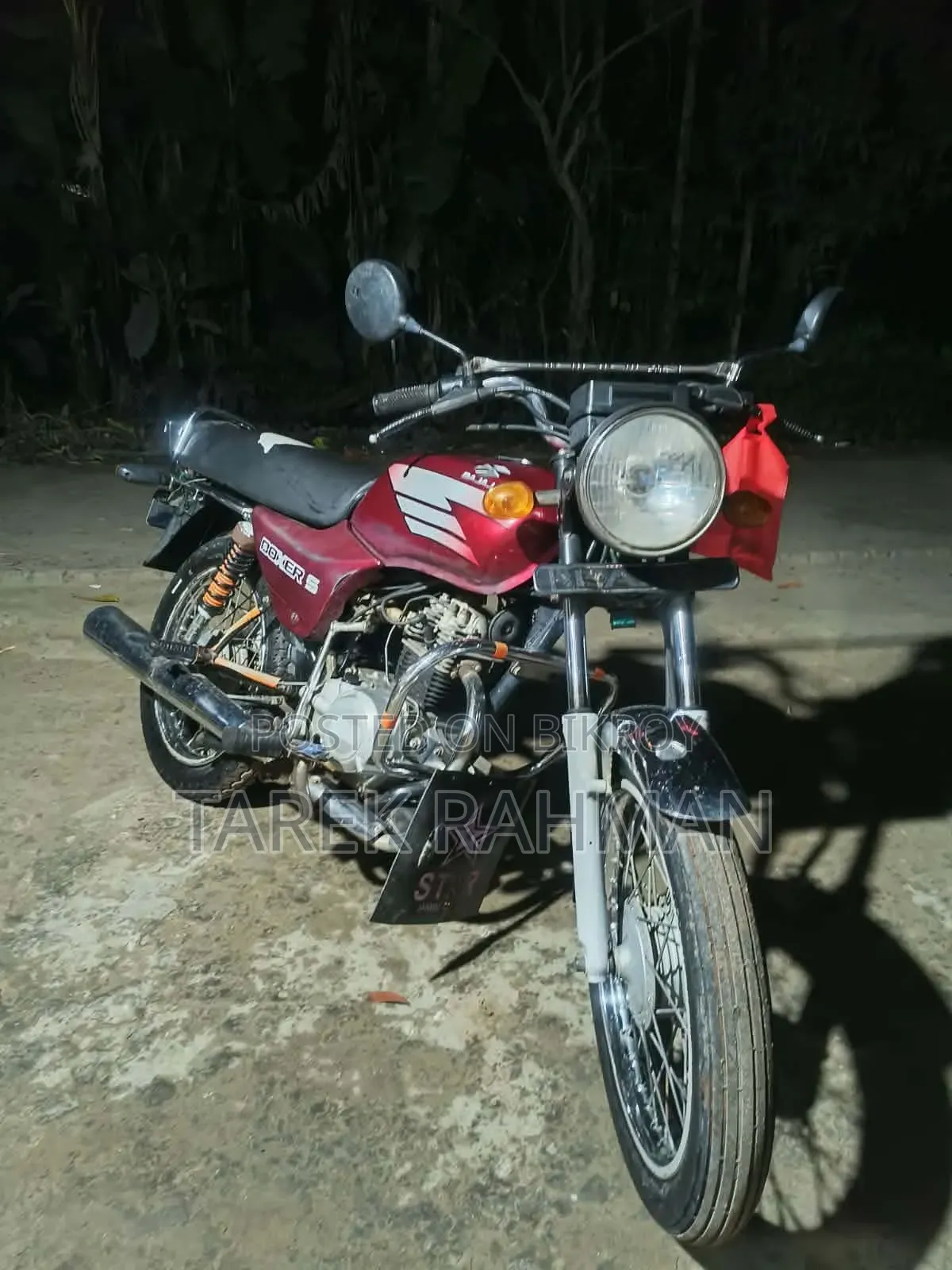 Bajaj Boxer 100 2010 Red