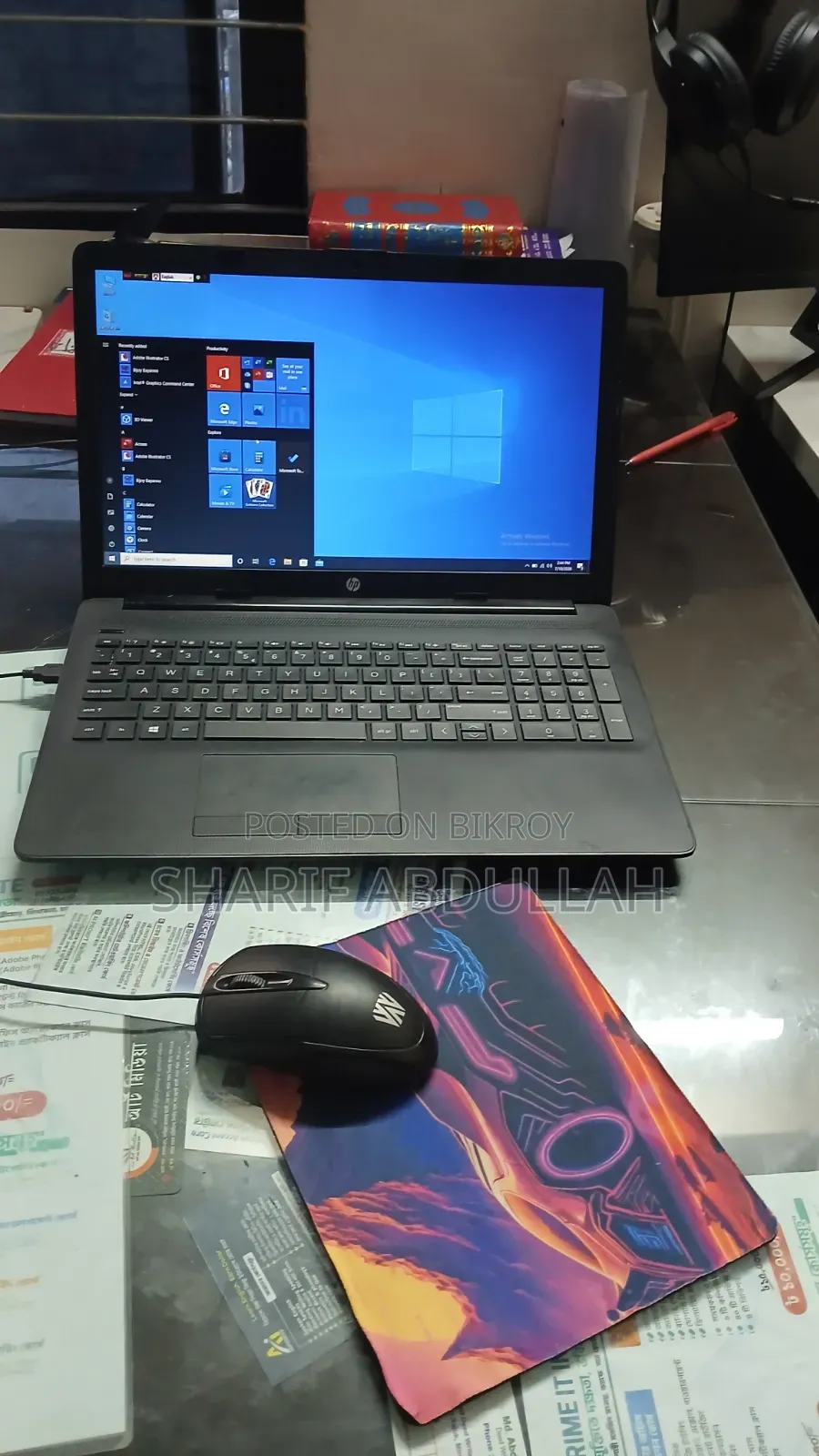 Laptop HP 15-Da3007nia 8GB Intel Core I3 SSD 256GB