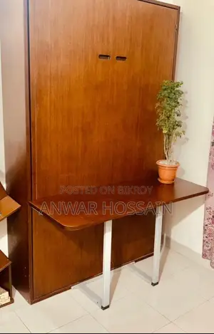 Bed (খাট) + পড়ার টেবিল