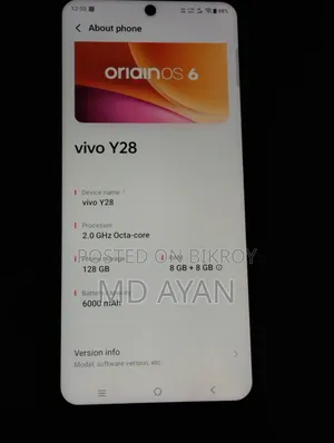 Vivo Y28 128 GB Blue