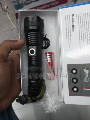 Xhp70 Powerful Rechargeable LED Flashlight