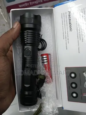 Xhp70 Powerful Rechargeable LED Flashlight