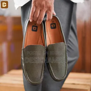 Dice Olive Half Loafer Size 35-46