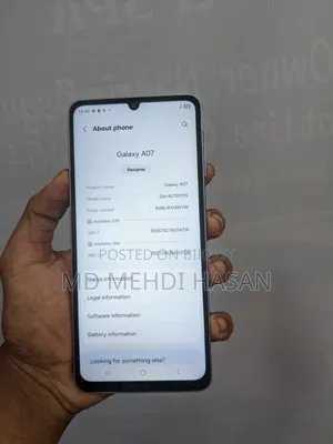Samsung Galaxy A07 128 GB Silver