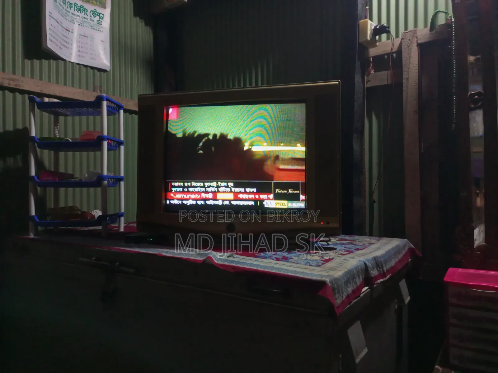 The TV is good. It comes with a smart box.