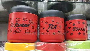 প্রিমিয়াম টি, কফি ও সুগার স্টোরেজ জার সেট