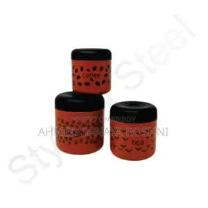 প্রিমিয়াম টি, কফি ও সুগার স্টোরেজ জার সেট