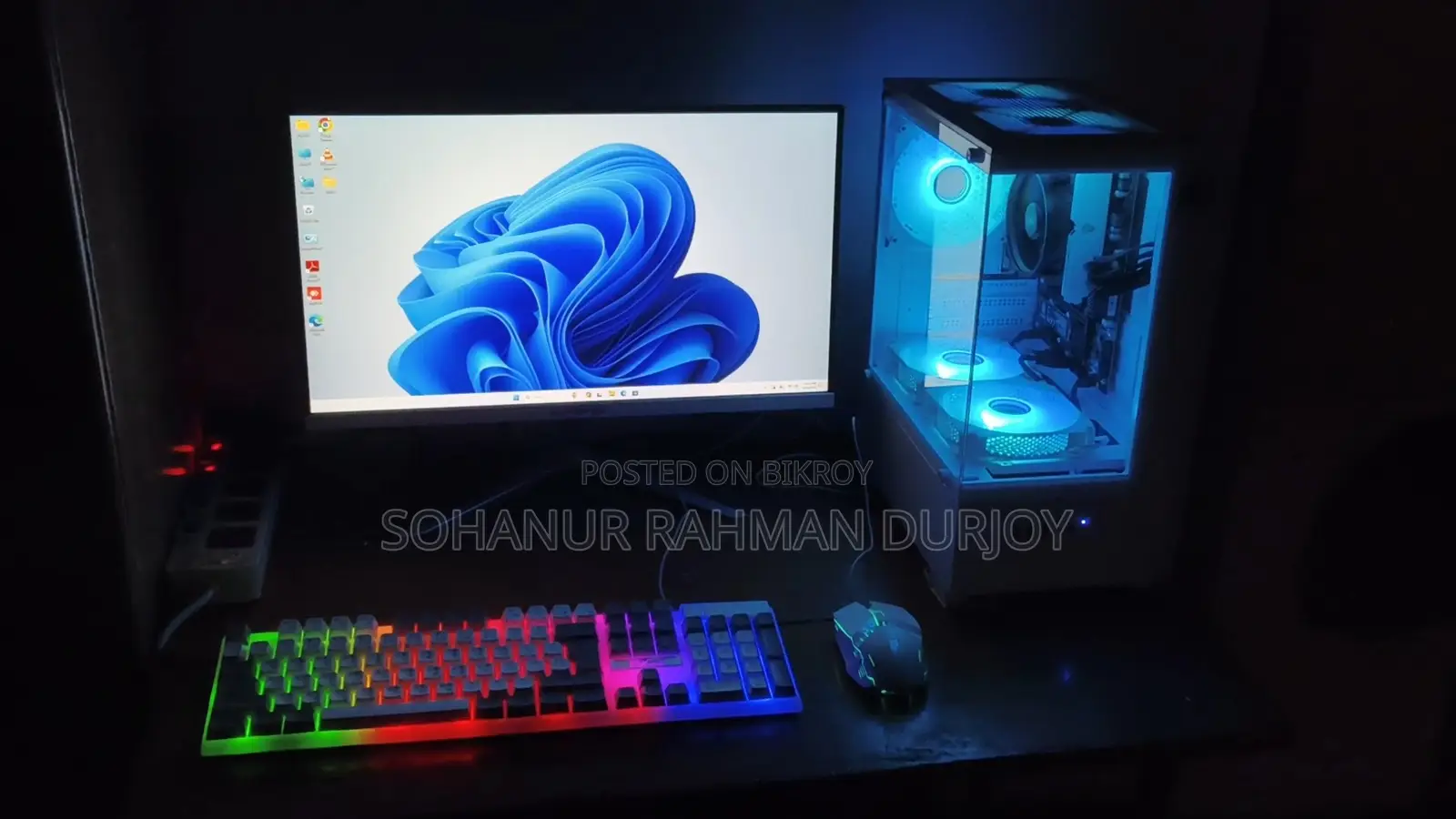 Desktop Computer MSI 8GB AMD Ryzen 5 SSD 256GB