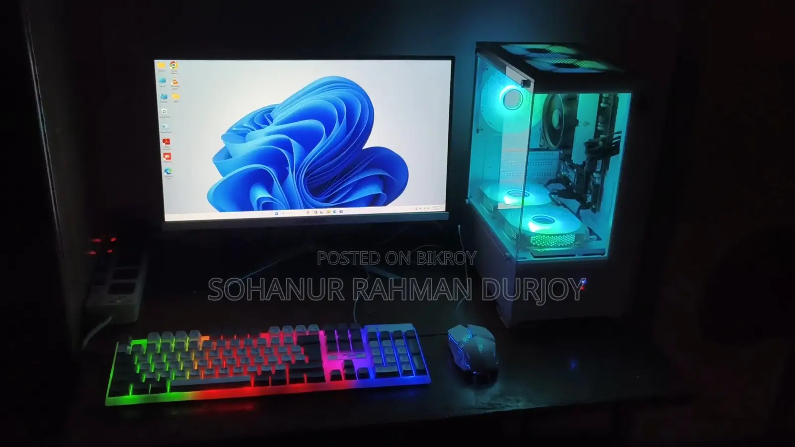 Desktop Computer MSI 8GB AMD Ryzen 5 SSD 256GB