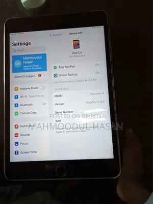 Apple iPad Mini 4 128 GB Gray