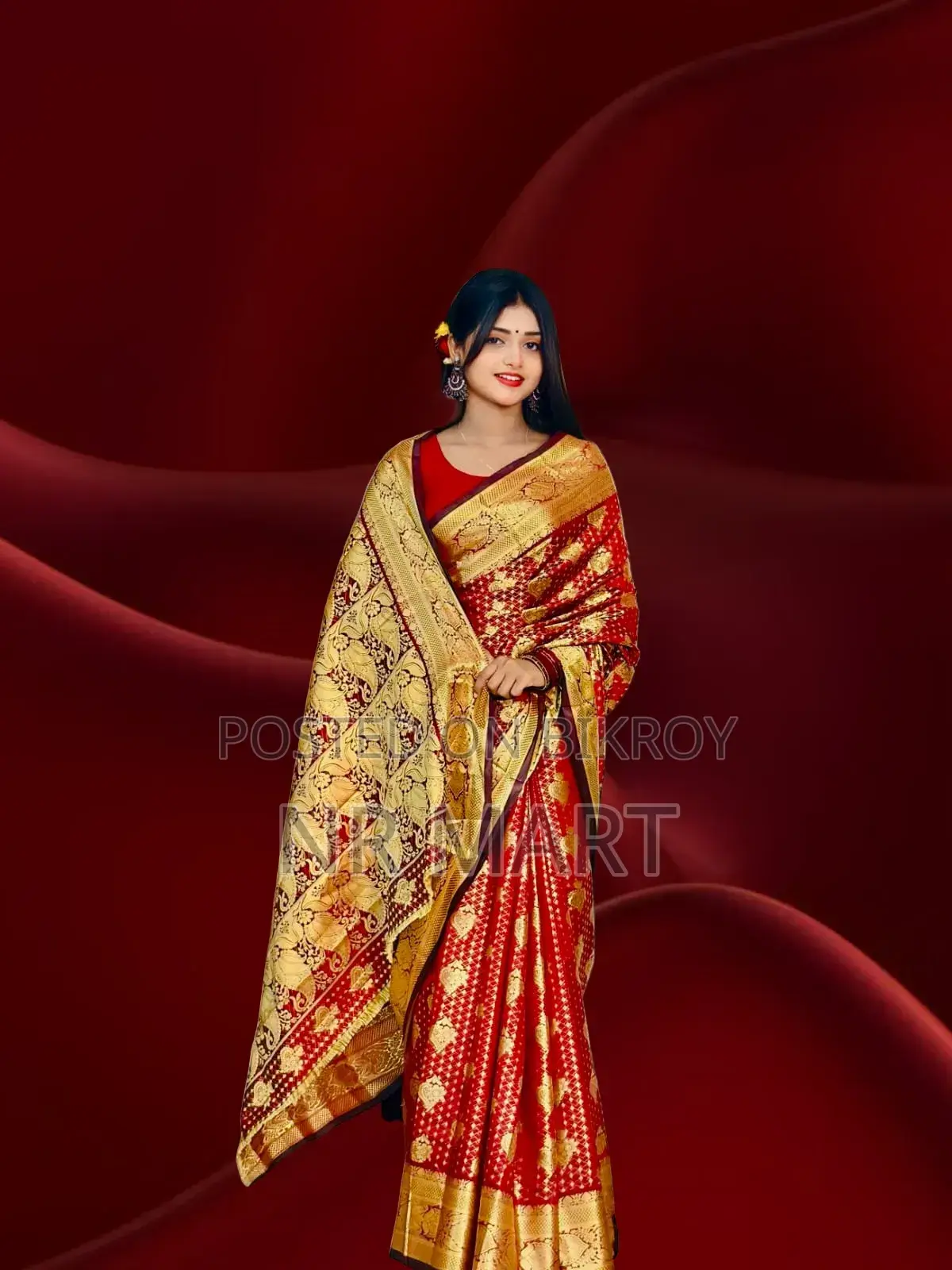 Soft Silk Katan Saree 12 Haat