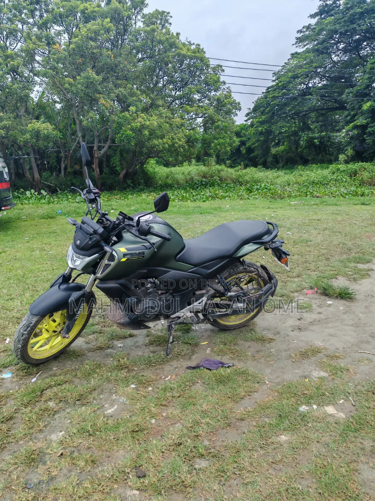 Yamaha FZ 2025 Green