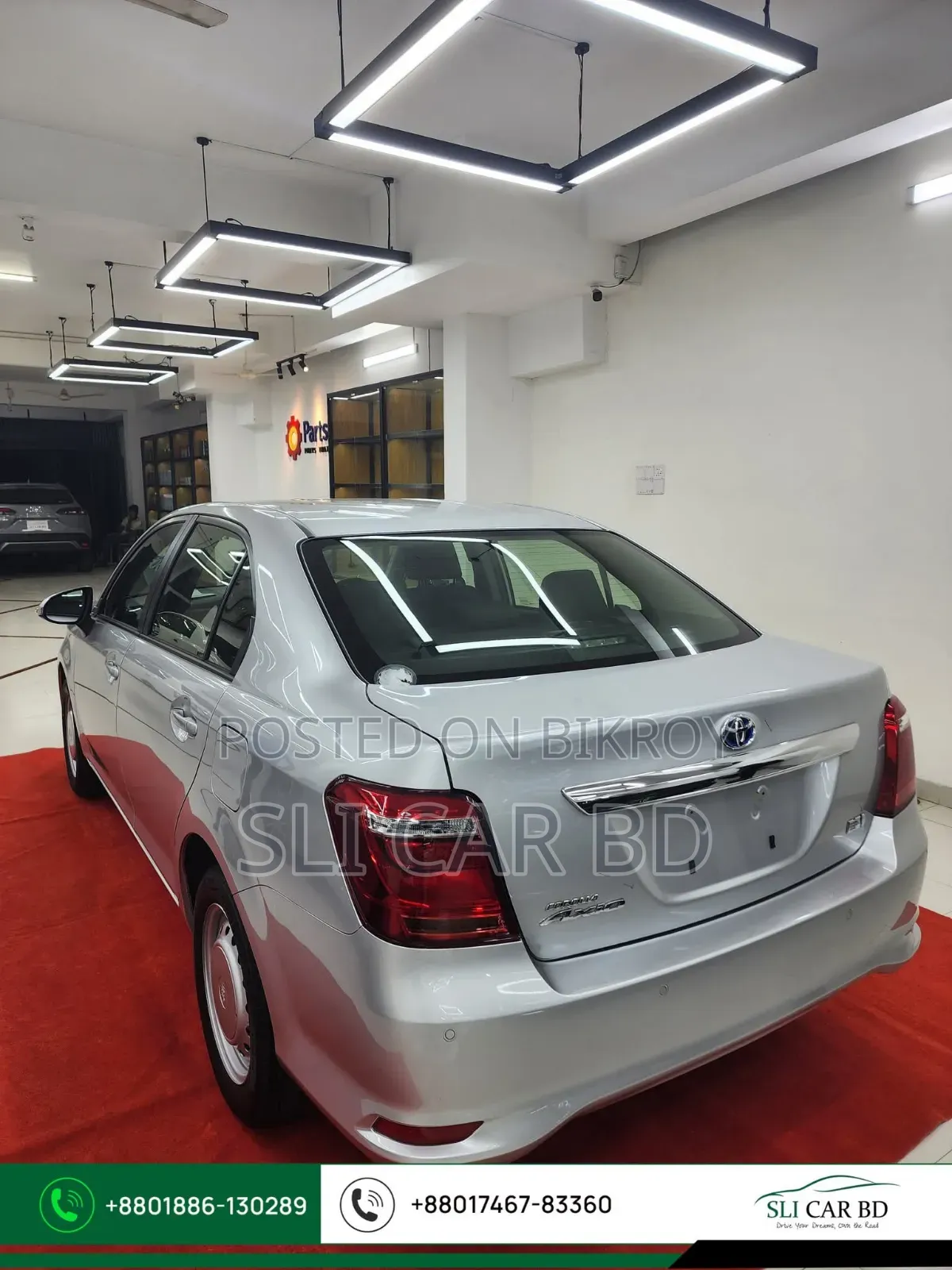 Toyota Axio 2022 Silver