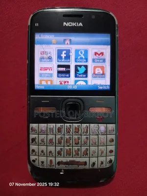 Nokia E5 Silver