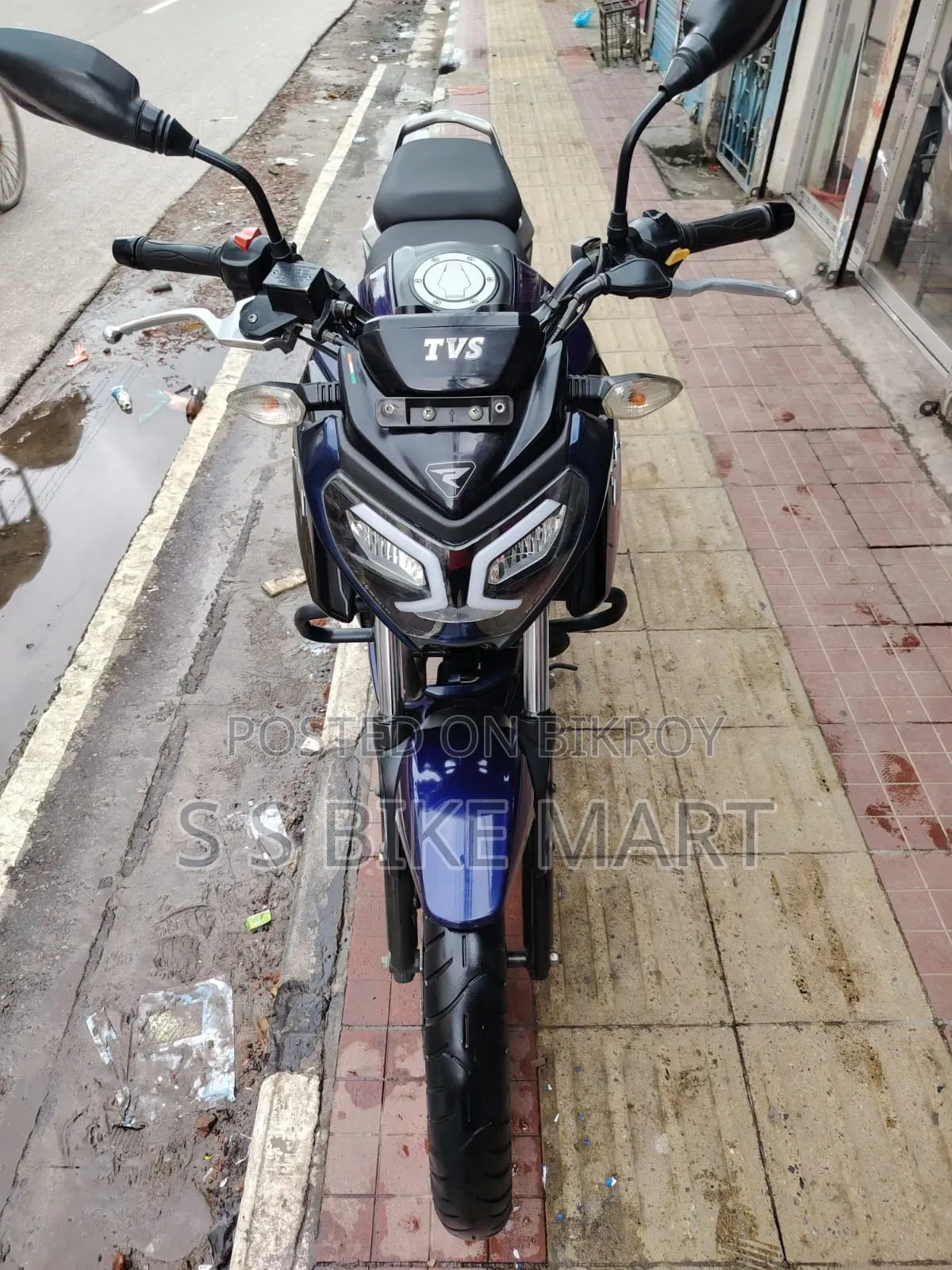 TVS Raider 125 2022 Blue